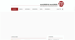 Desktop Screenshot of maurer-wt.at